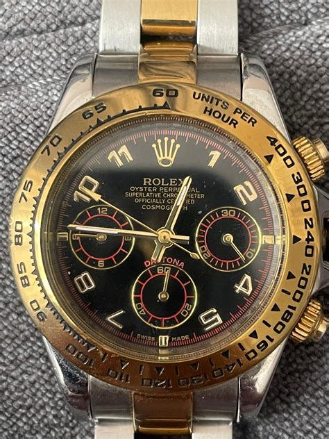 pendel und pendelfeder für rolex daytona 1992